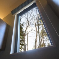 View of Tsukiyama from the bank bedroom