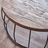 Coffee table in the living room