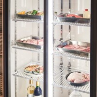 Store ingredients in the refrigerator that can be shown for business use