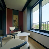 A ryokan-style veranda