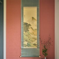 A hanging scroll in the Annex