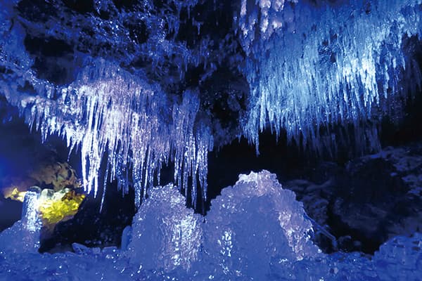 Fugaku wind cave & Narusawa ice cave